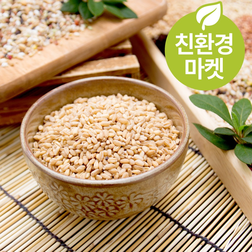 (친환경마켓) 청야의 들녘 유기농 통밀쌀 500g