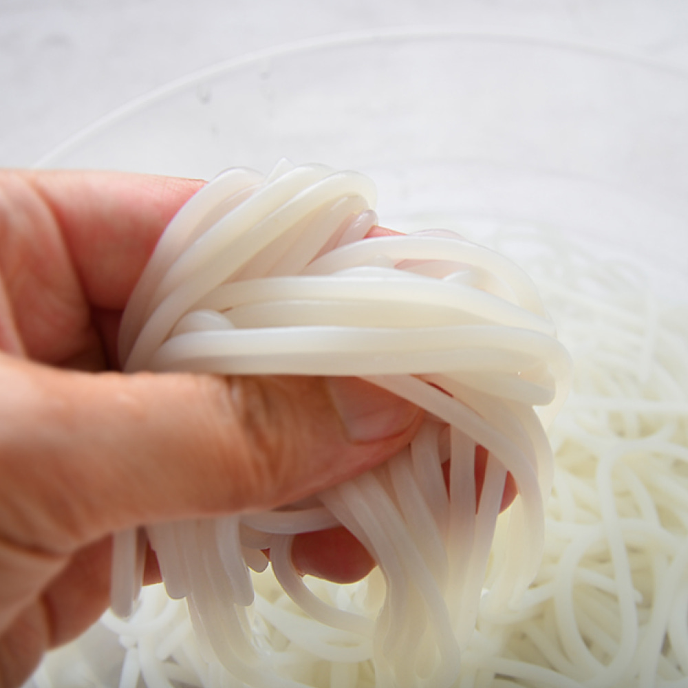 네니아 우리쌀로 만든 미면(2mm 스파게티/우동/쫄면용) 1kg