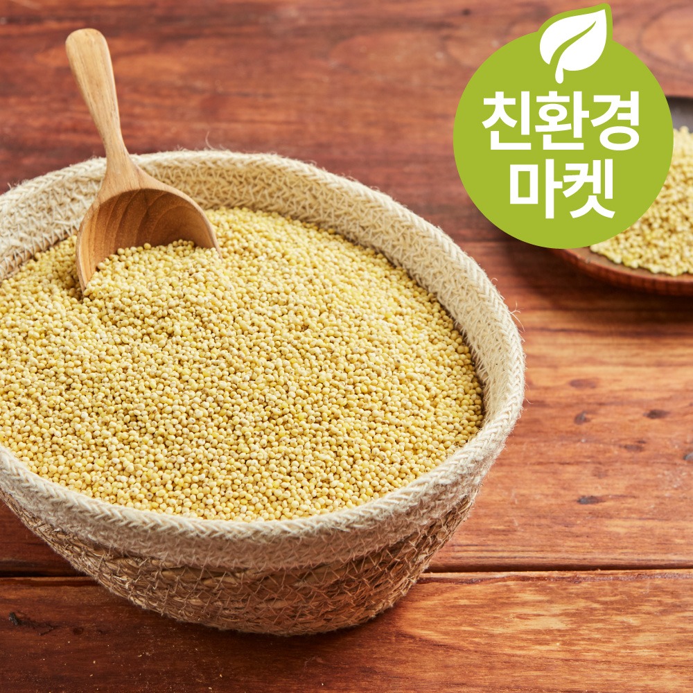 (친환경마켓) 청야의 들녘 유기농 기장쌀 500g