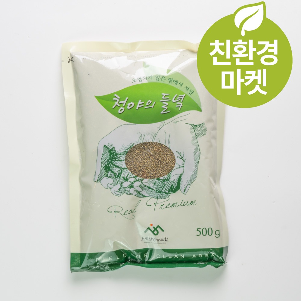 (친환경마켓) 청야의 들녘 유기농 차조 500g